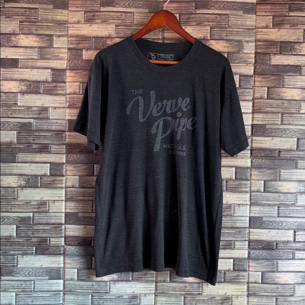 XL EUC 90’s Band The Verve Pipe Charcoal Soft T Shirt